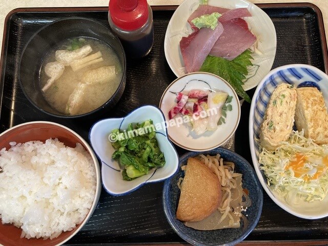 福井市、ふくい鮮いちばの喜多亭、バサのフライ定食