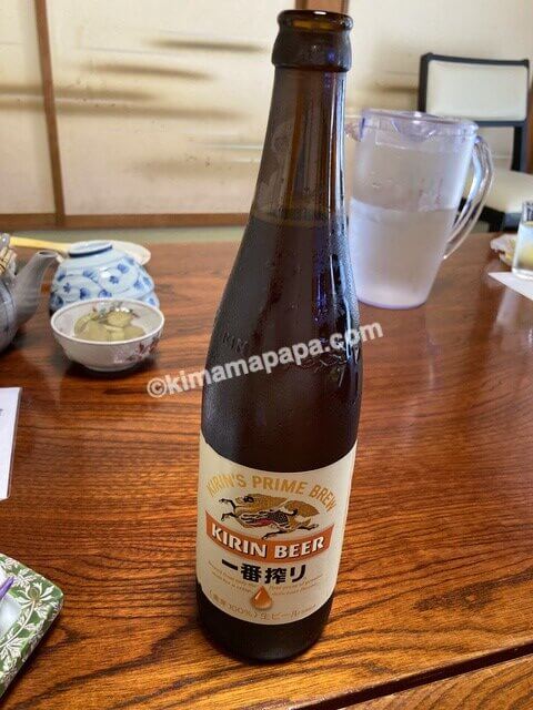 福井県若狭町、松喜のビール