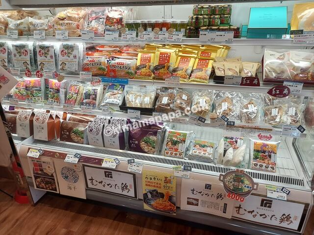 福岡県宗像市、宗像観光おみやげ館の鶏商品
