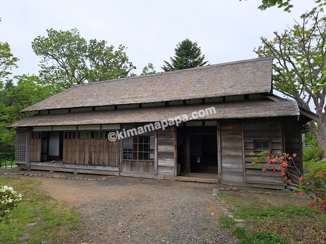 北海道札幌市の北海道開拓の村、旧樋口家農家住宅