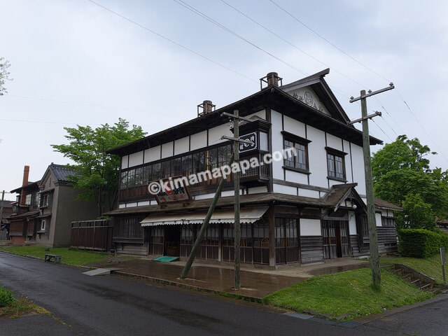 北海道札幌市の北海道開拓の村、旧来正旅館