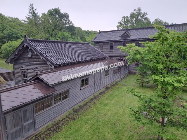 北海道札幌市の北海道開拓の村、旧札幌農学校寄宿舎