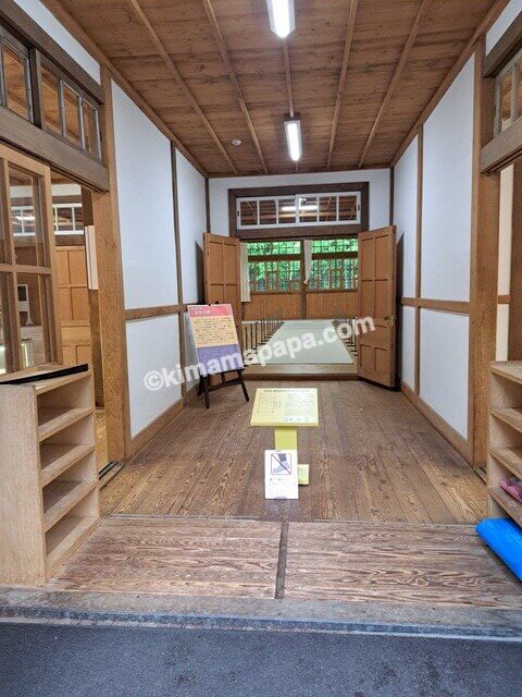 北海道札幌市の北海道開拓の村、旧札幌師範学校武道場