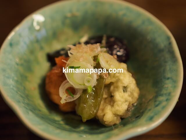 石川、粟津の大西寿司の小鉢
