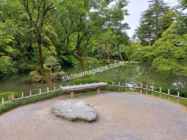 石川県金沢市、兼六園の瓢池