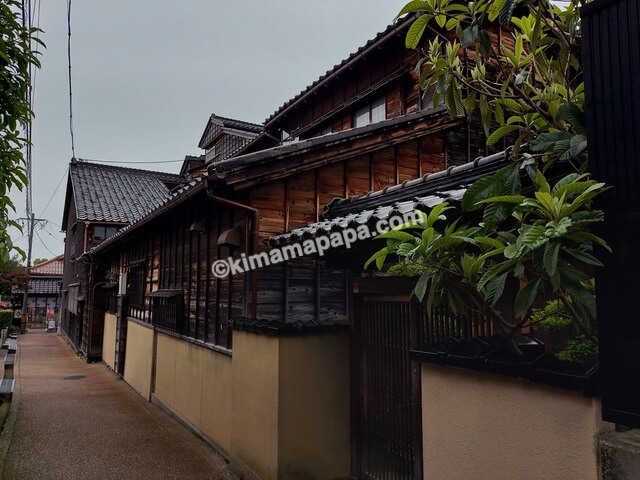 石川県金沢市、妙立寺の外観