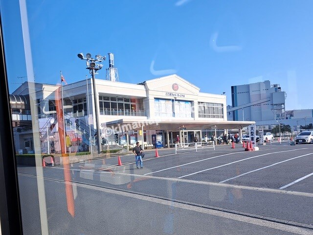 久里浜港のフェリーターミナル