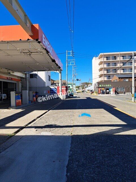 神奈川県三浦市の西海岸線