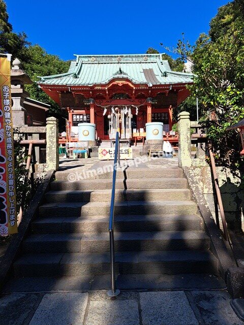 神奈川県三浦市、海南神社の本殿