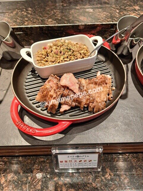 神奈川県横浜市のハーバーキッチン、イベリコ豚のグリル
