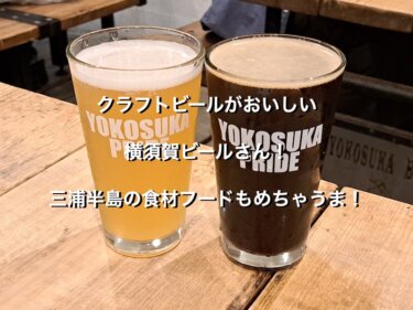神奈川県横須賀市の横須賀ビール、初声ミツムギウィートとスーザンダーク