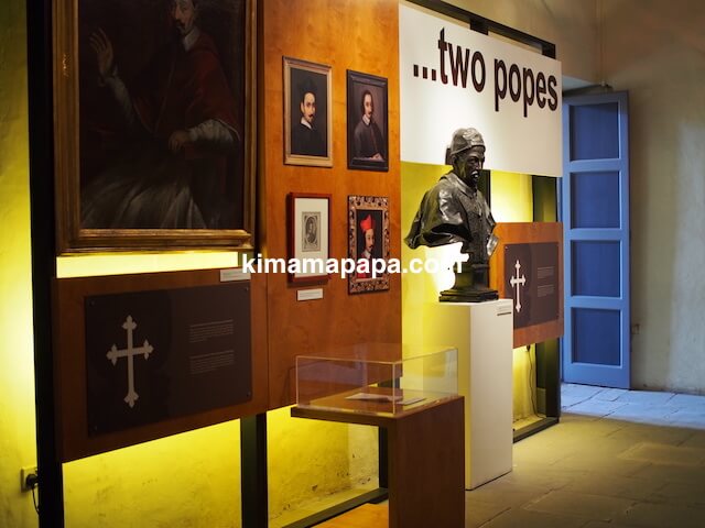 マルタ宗教裁判官宮殿の展示品
