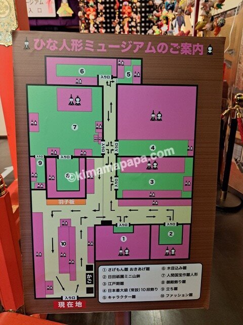 大分県日田市、日田醤油のひな人形ミュージアム