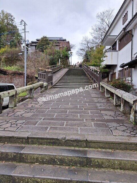 大分県杵築市、志保屋の坂（塩屋の坂）