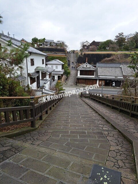 大分県杵築市、志保屋の坂（塩屋の坂）
