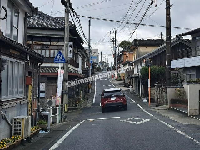 大分県杵築市、道路