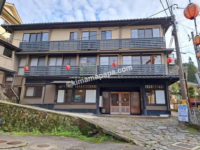 大分県湯布院町、湯平温泉街