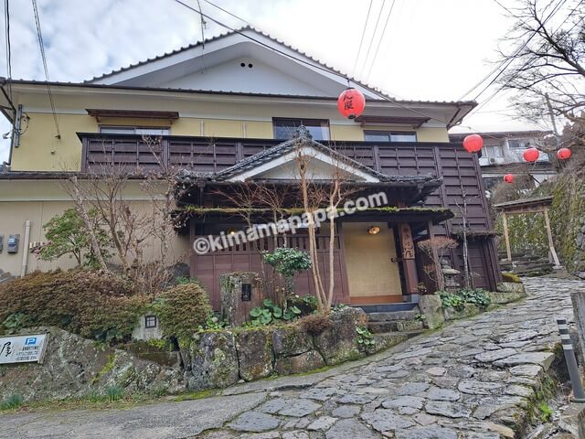 大分県湯布院町、湯平温泉街