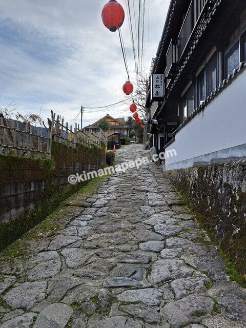 大分県湯布院町、湯平温泉街