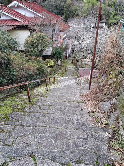大分県湯布院町、湯平温泉街
