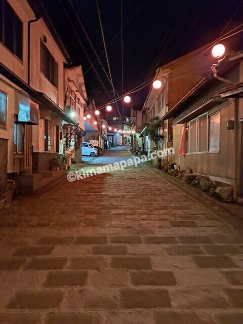 大分県湯布院町、湯平温泉街