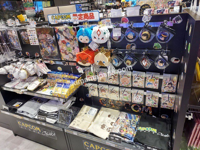 大阪市中央区のパルコ、カプコンストアの限定商品