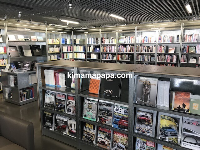 ソウルのノニョンドン、ヒュンダイ2Fの図書室