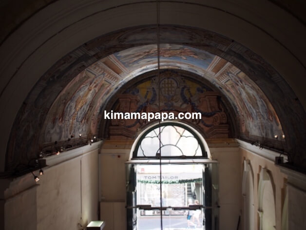 ヴァレッタ、国立考古学博物館の入り口天井